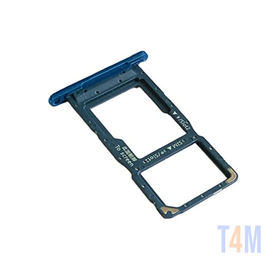 Single SIM Holder Outside Huawei P Smart Z SIM Card+Hybrid (SIM Card/MicroSD Card) Blue